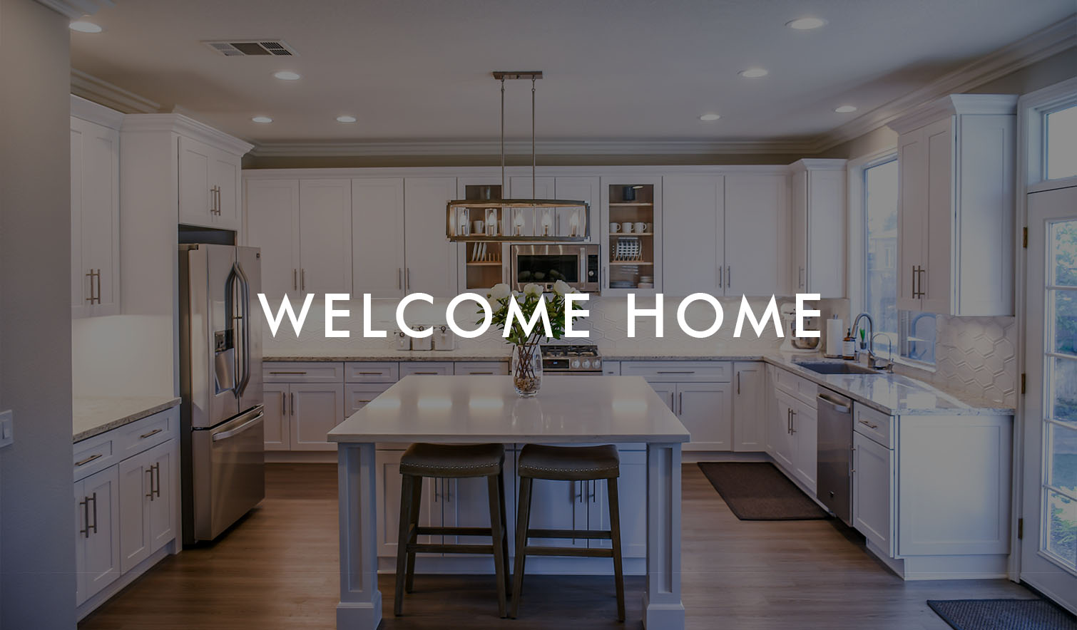 Welcome home — a bright family kitchen